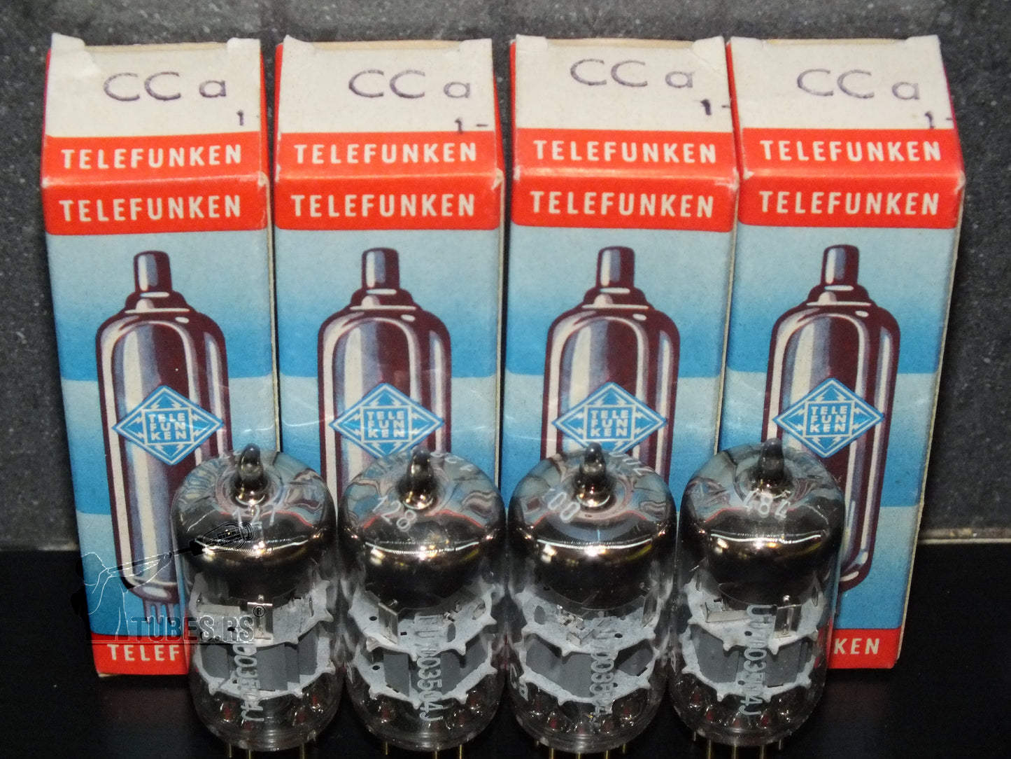 Matched Pair Holy Grail CCa Telefunken E88CC 6922 NOS NIB