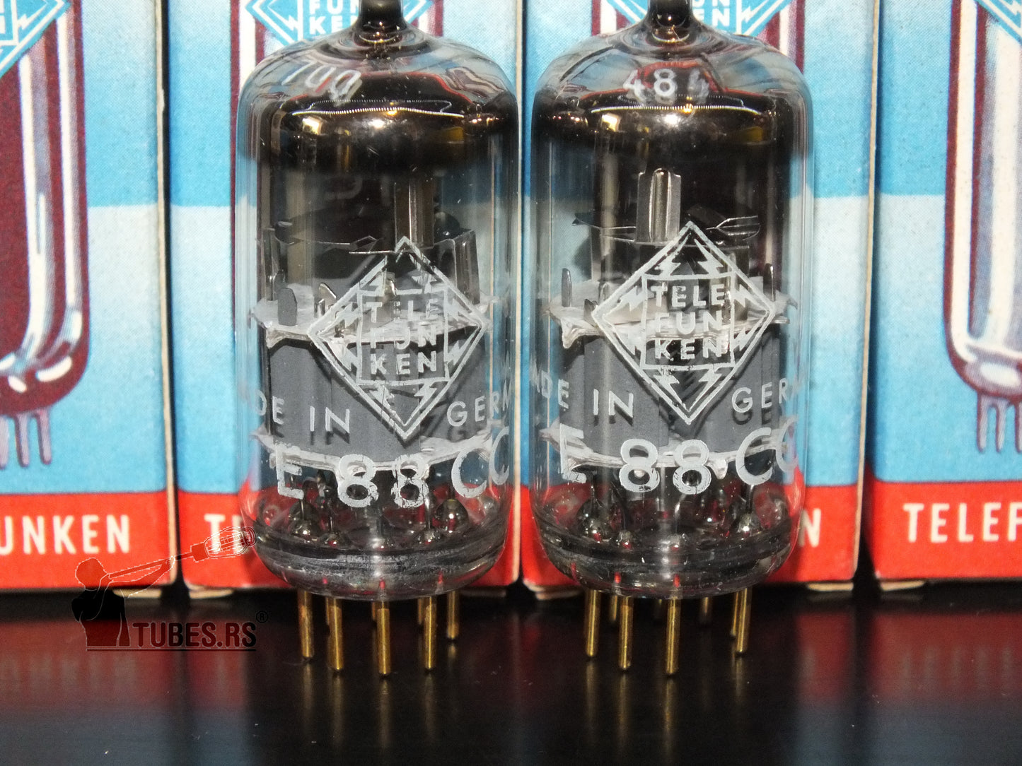 Matched Pair Holy Grail CCa Telefunken E88CC 6922 NOS NIB