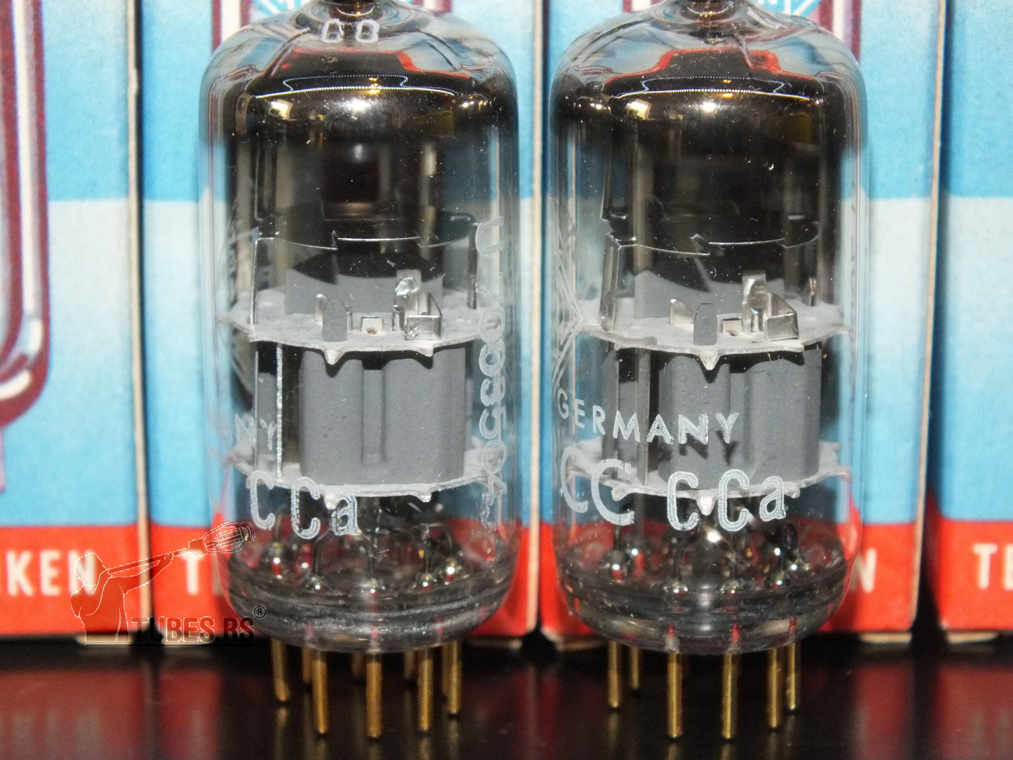 Matched Pair Holy Grail CCa Telefunken E88CC 6922 NOS NIB