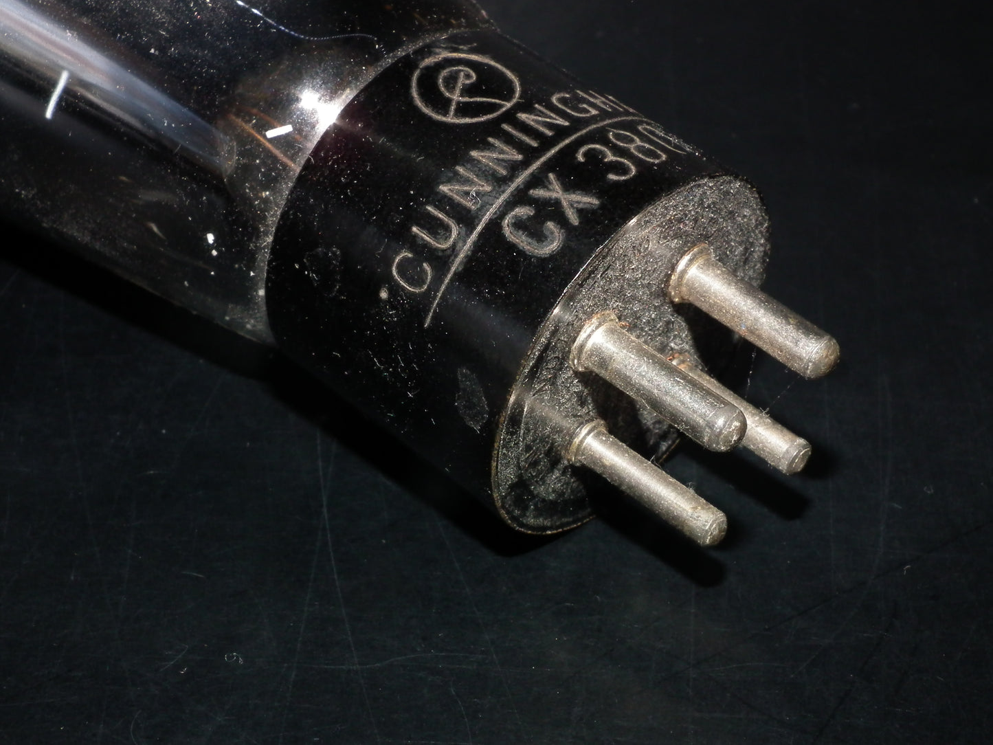 CX-380 Cunningham Rectifier Balloon Globe Bulb Tested