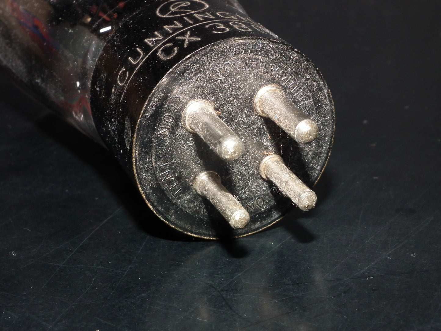 CX-380 Cunningham Rectifier Balloon Globe Bulb Tested