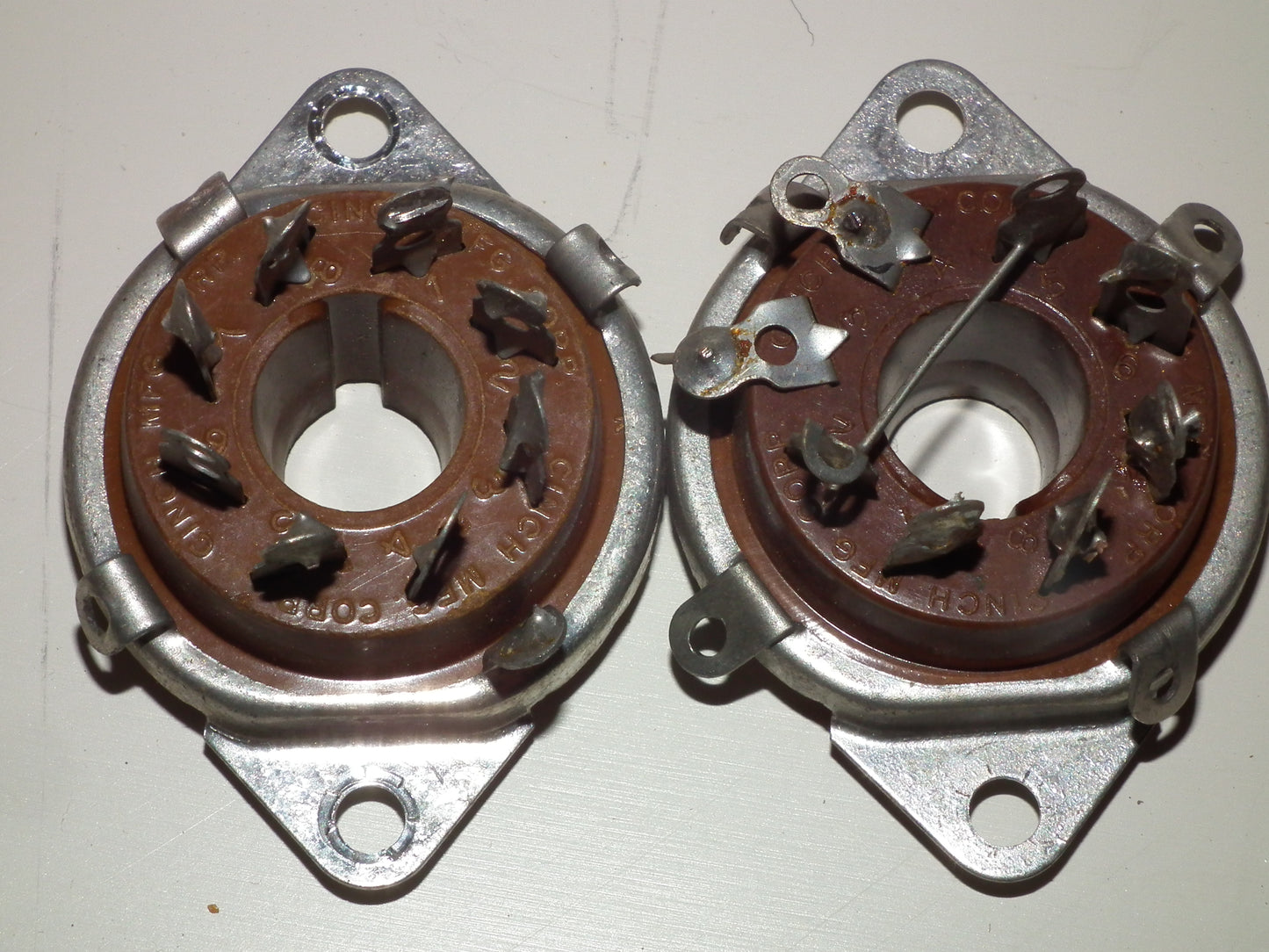 Genuine Chinch Octal Bakelite Socket Hi Quality EL34 GZ34 6SN7