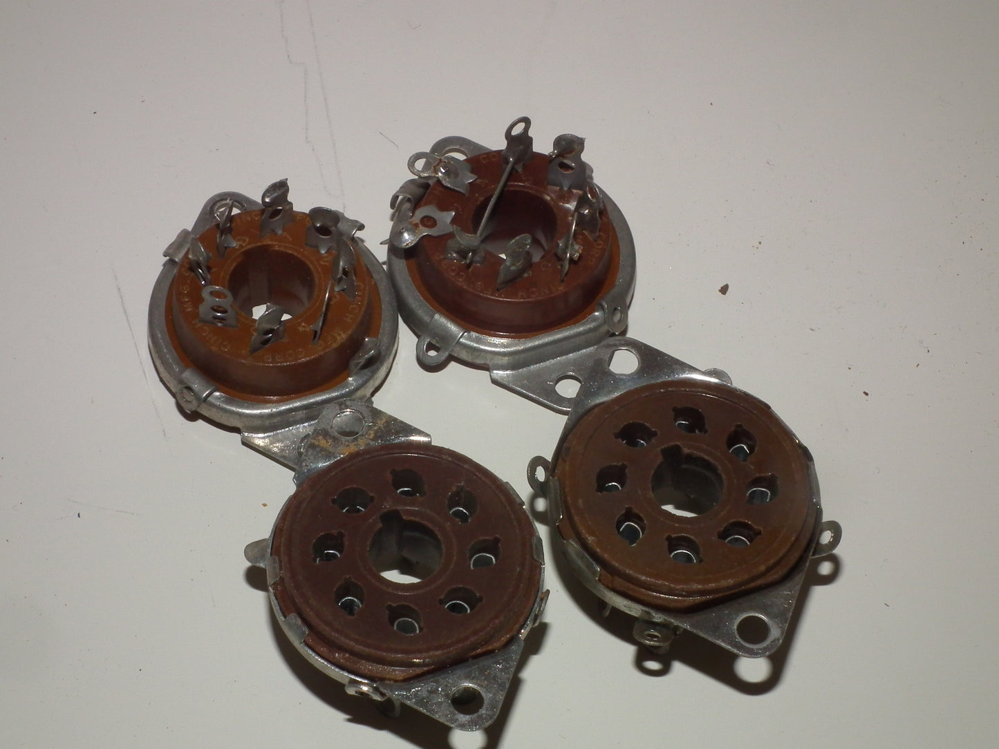 Genuine Chinch Octal Bakelite Socket Hi Quality EL34 GZ34 6SN7