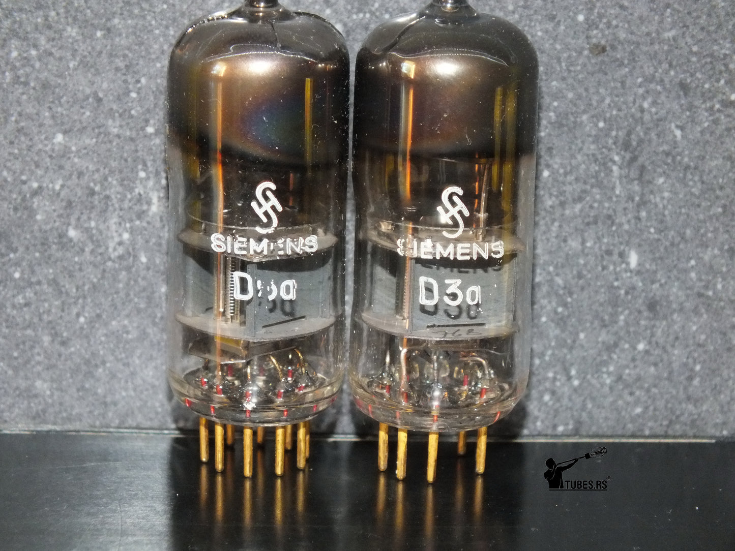 Matched Pair D3a Siemens PINCHED WAIST 7721 NOS NIB Gold pins
