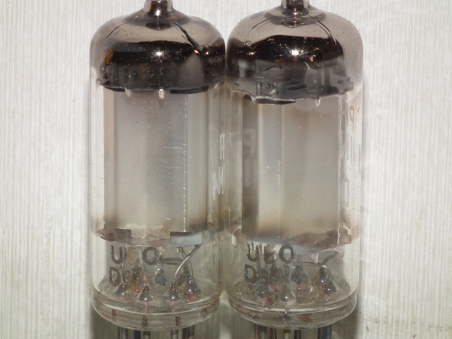 DL96 Philips NOS Platinum matched pair rare old type Valvo