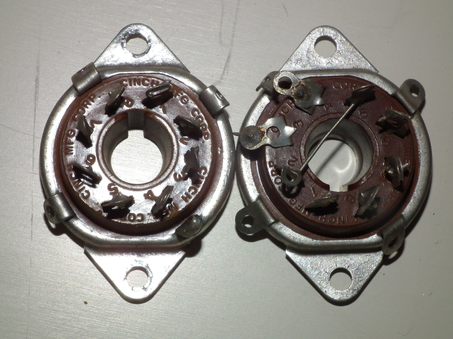 Genuine Chinch Octal Bakelite Socket Hi Quality EL34 GZ34 6SN7