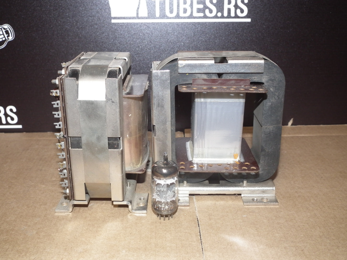 Two Siemens Klangfilm DOUBLE C-CORE Transformers Suitable for EL34 KT88 300B 211