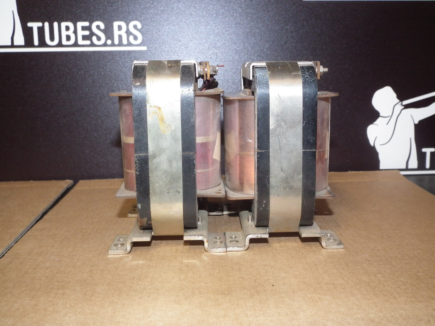 Two Siemens Klangfilm DOUBLE C-CORE Transformers Suitable for EL34 KT88 300B 211