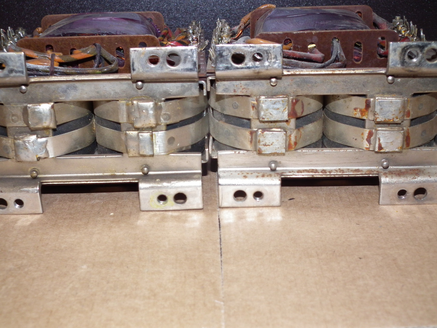 Two Siemens Klangfilm DOUBLE C-CORE Transformers 2A3 EL34 300B 211 845 KT88