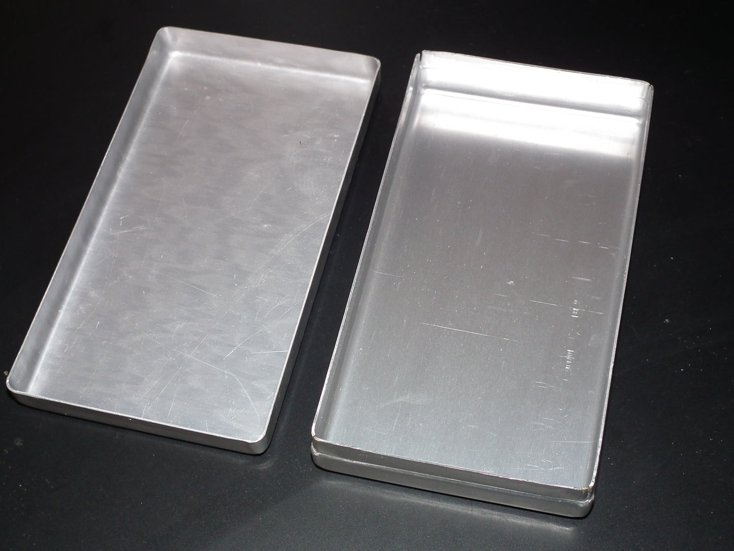 Vintage NOS Aluminum Box 160 x 90 x 30 mm (cca)