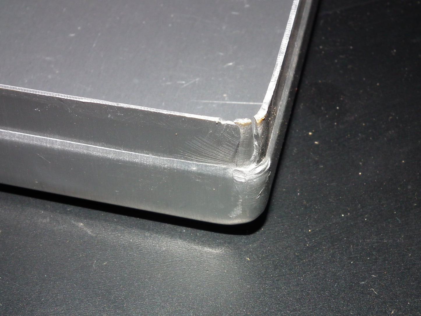 Vintage NOS Aluminum Box 160 x 90 x 30 mm (cca)