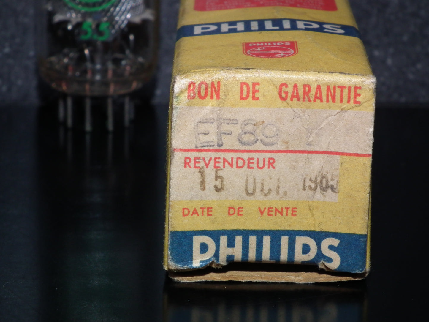 EF89 Philips NOS NIB Old Type