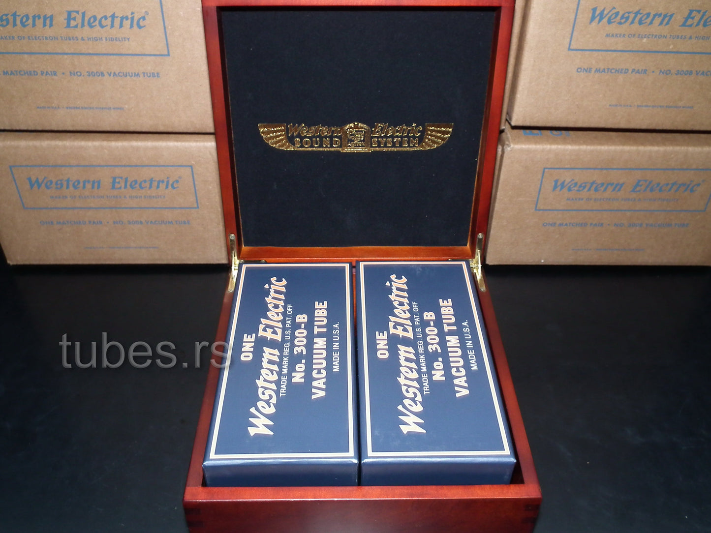 Western Electric 300B Matched Quad