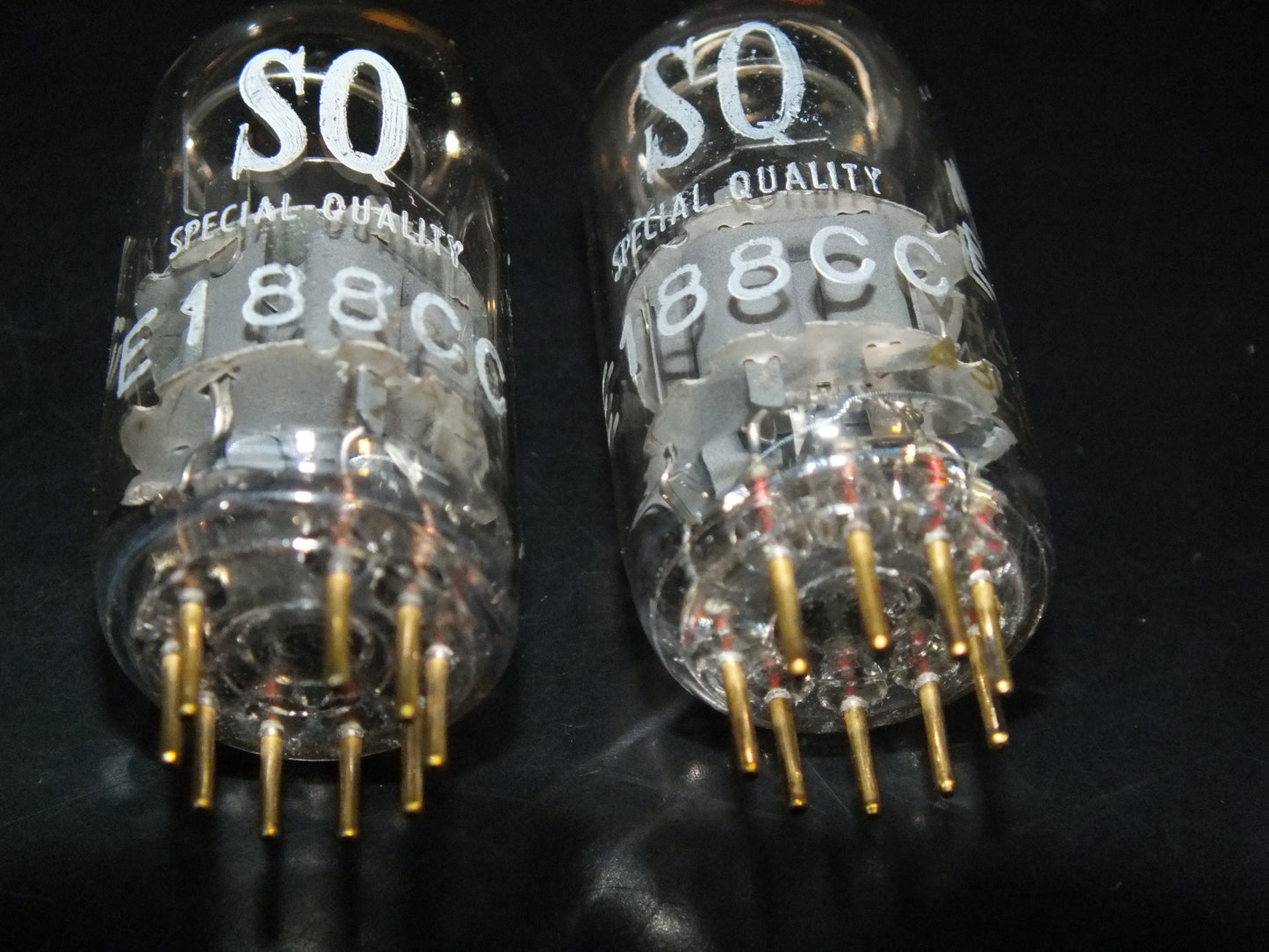 Platinum Matched Pair E188CC Philips 7308 NOS NIB 60s Two Tubes