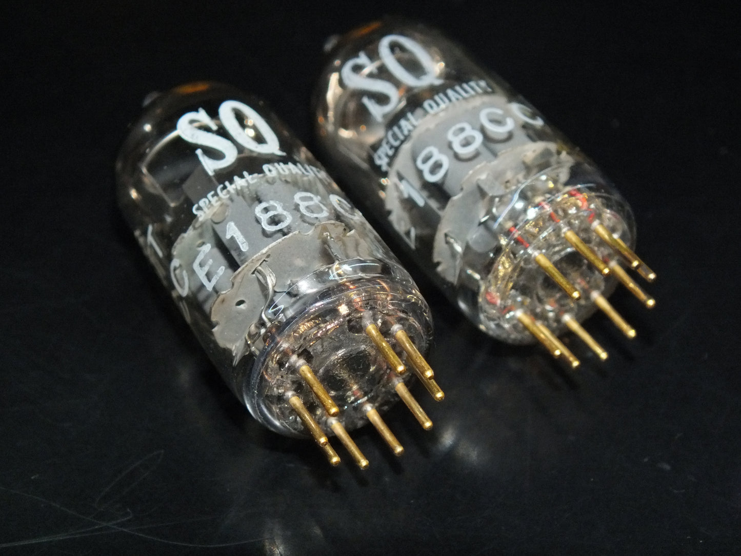 Platinum Matched Pair E188CC Philips 7308 NOS NIB 60s Two Tubes