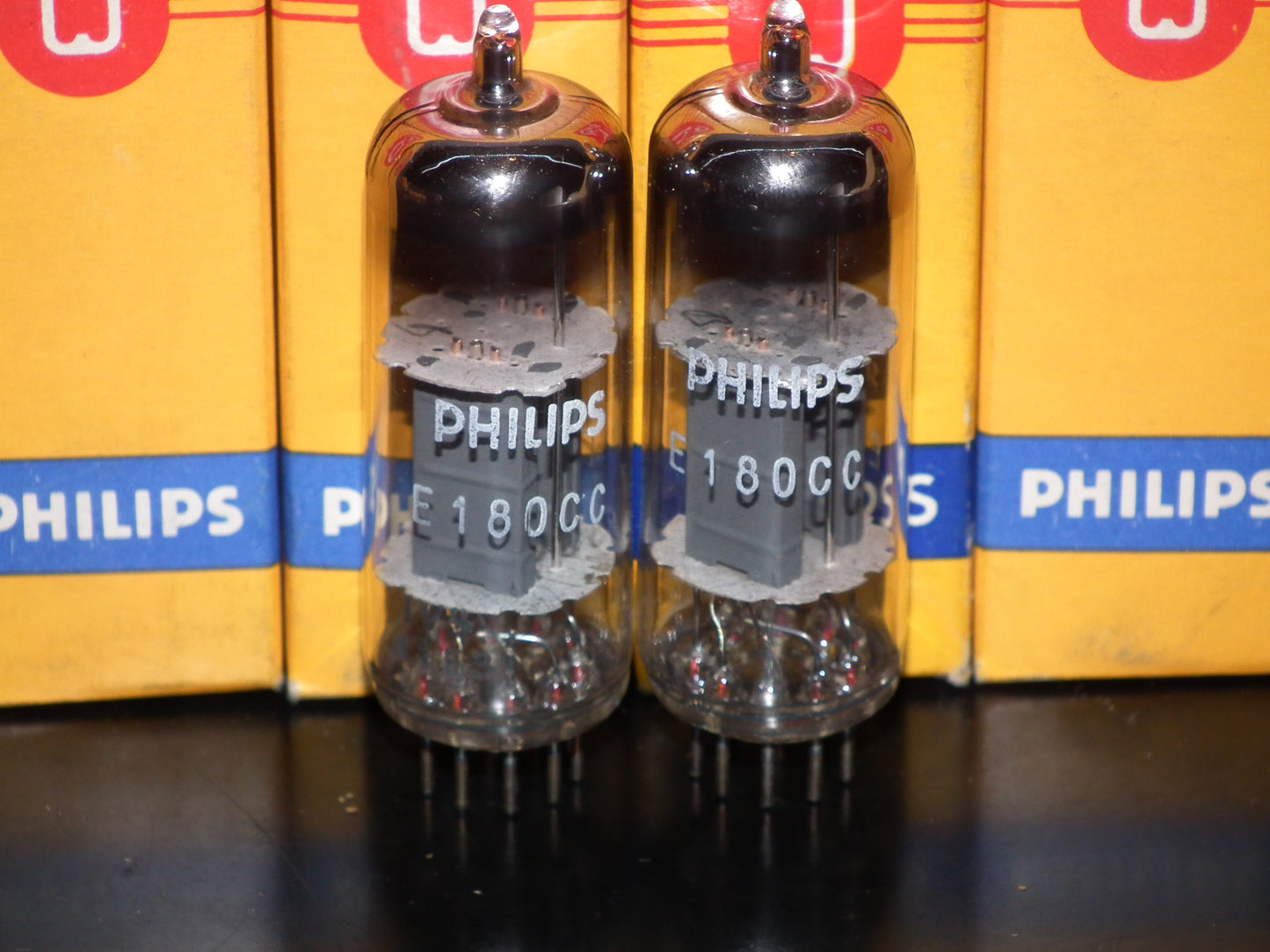 E180CC Philips 5965 7062 Platinum matched pair NOS NIB