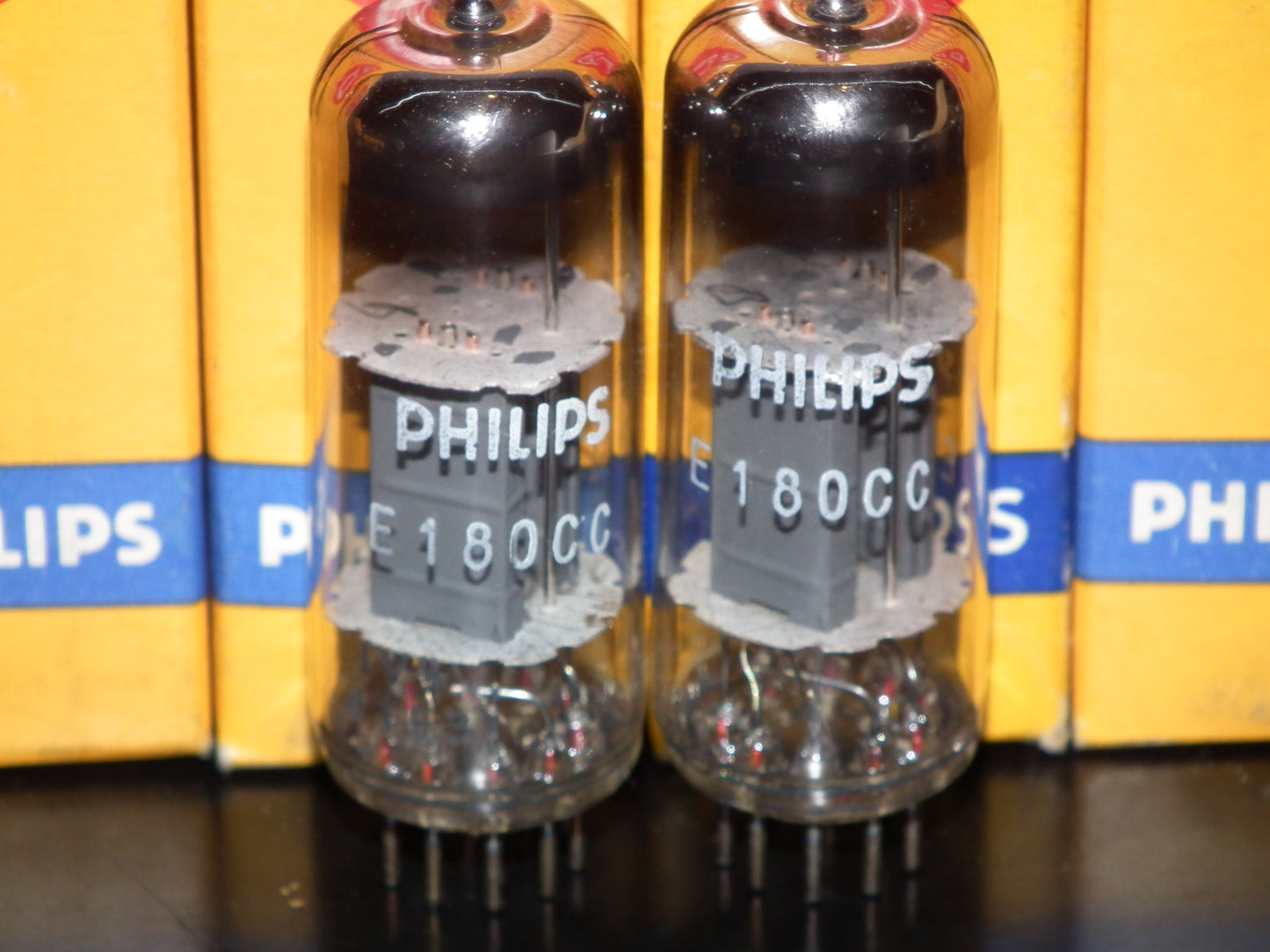 E180CC Philips 5965 7062 Platinum matched pair NOS NIB