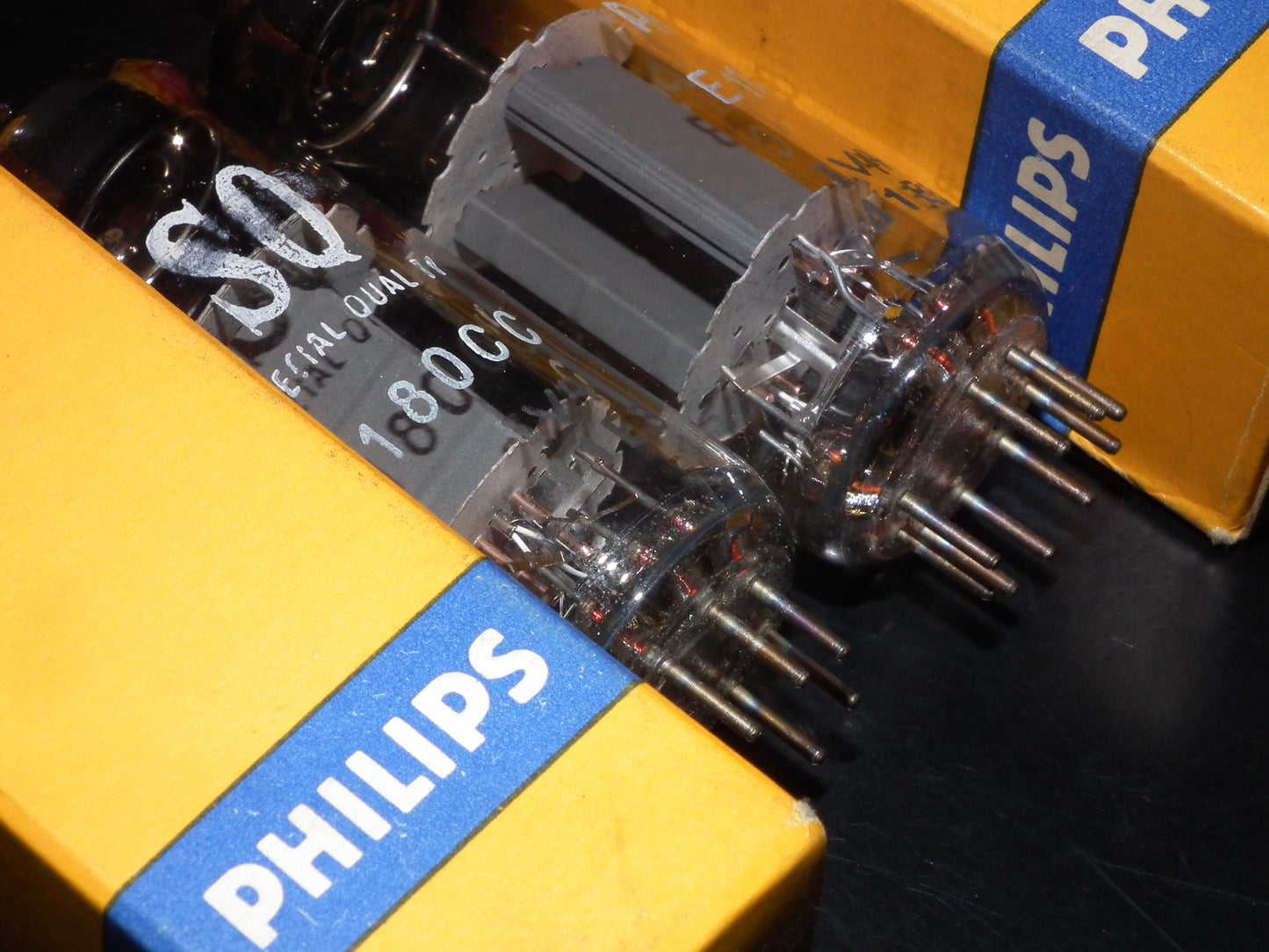 E180CC Philips 5965 7062 Platinum matched pair NOS NIB