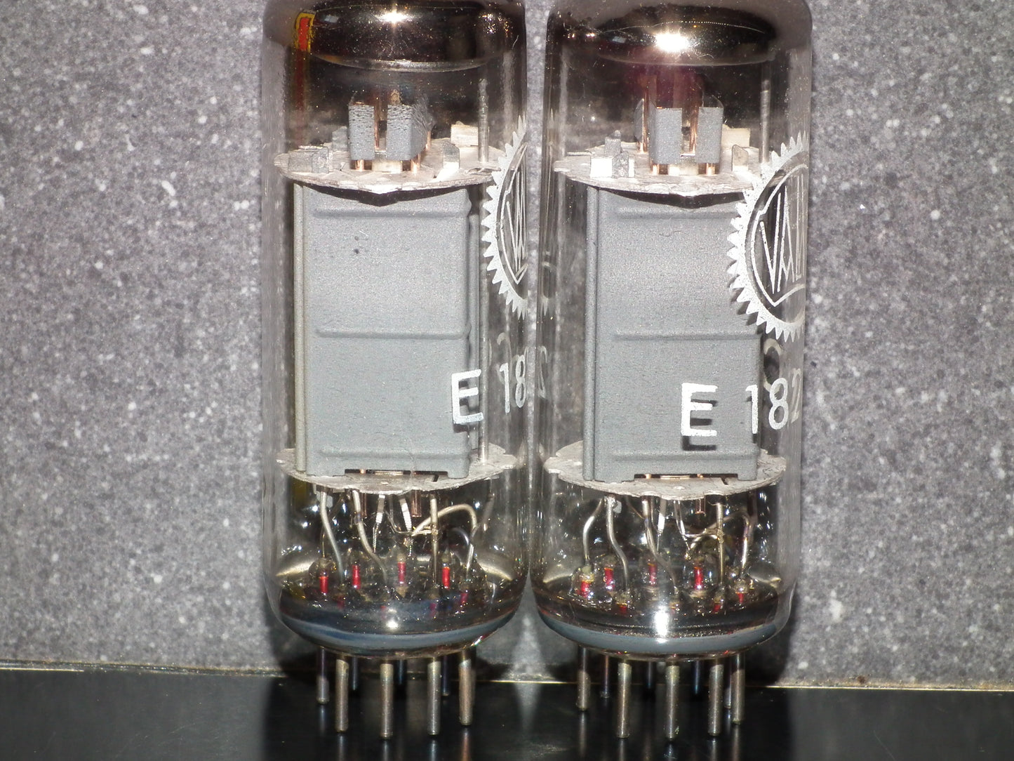 Matched pair E182CC Valvo 7119 NOS NIB