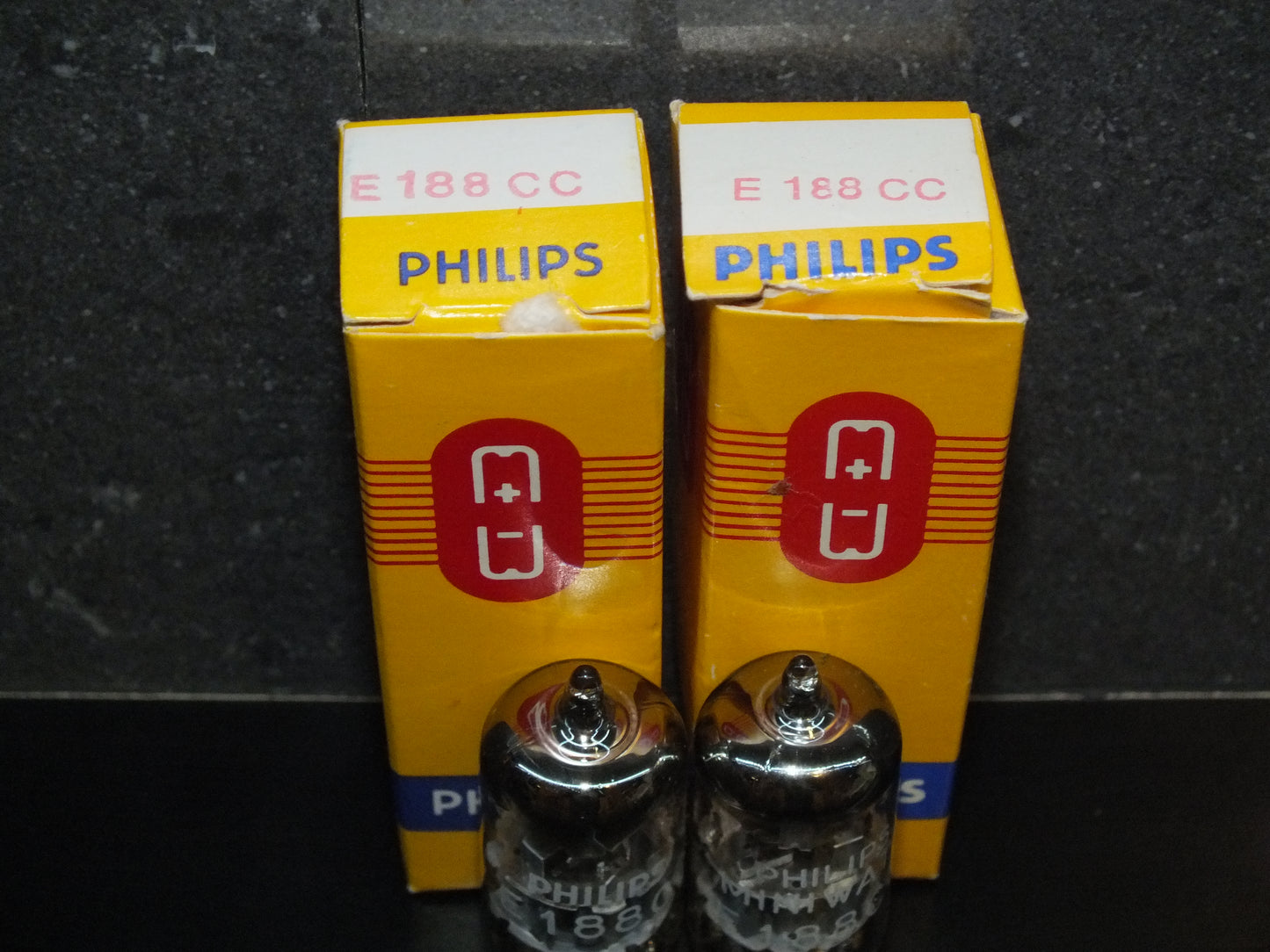 Platinum Matched Pair E188CC Philips 7308 NOS NIB 60s