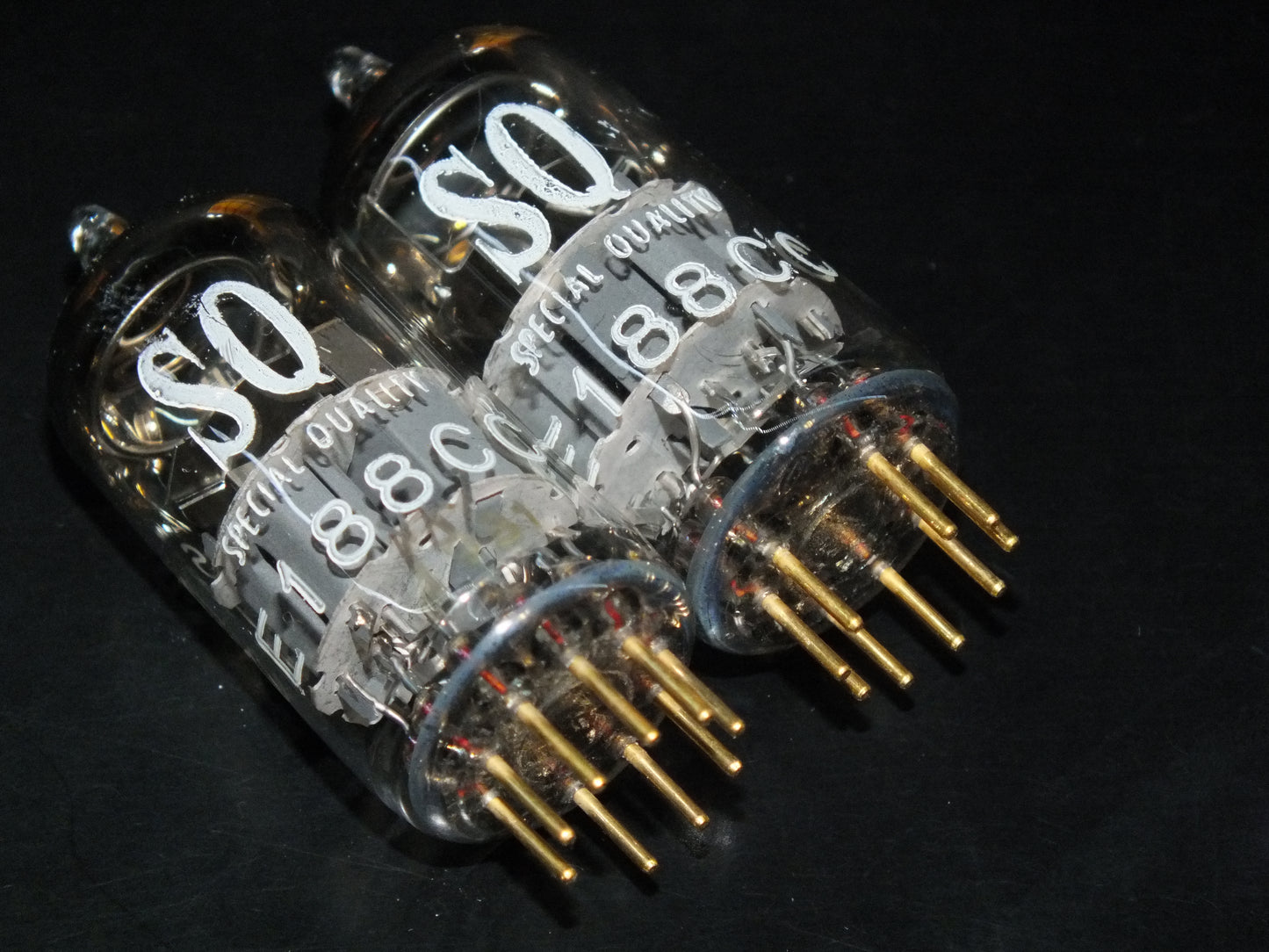 Platinum Matched Pair E188CC Philips 7308 NOS NIB 60s