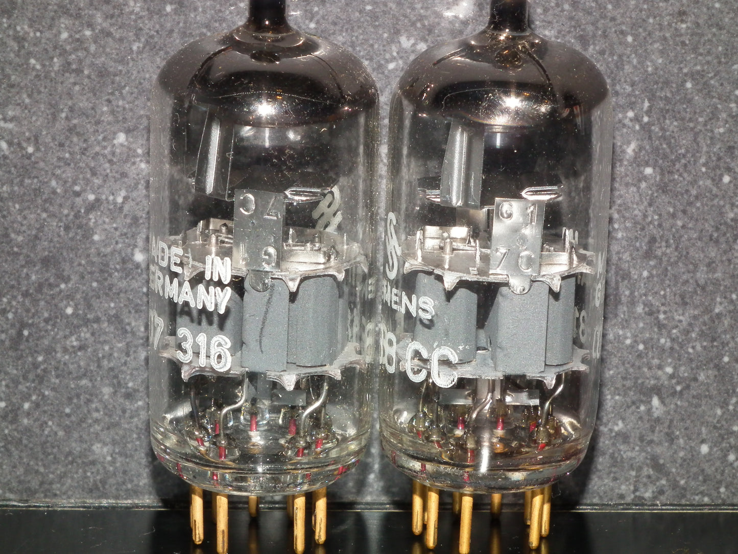 E188CC Siemens 7308 Matched Pair NOS NIB Munich 1967
