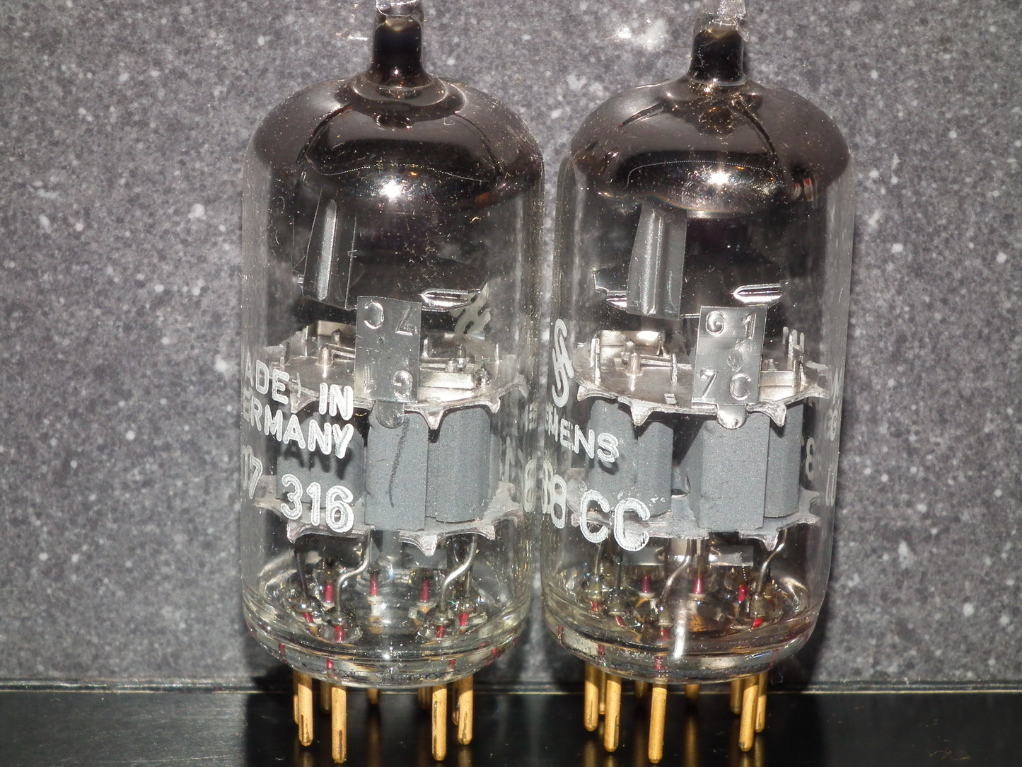 E188CC Siemens 7308 Matched Pair NOS NIB Munich 1967