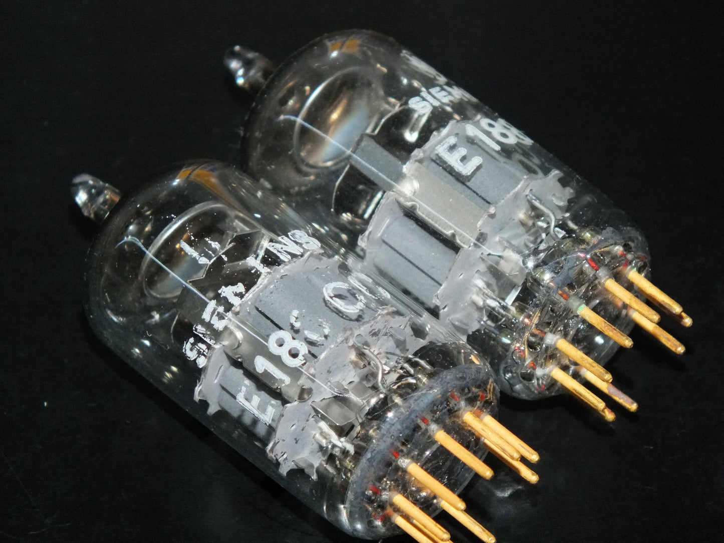 E188CC Siemens 7308 Matched Pair NOS NIB Munich 60s
