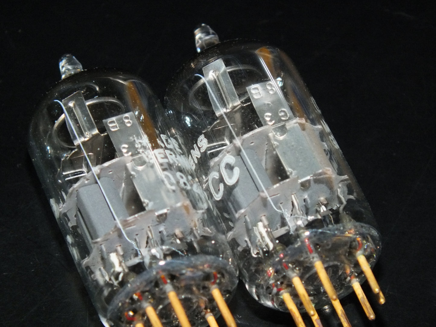 E188CC Siemens 7308 Matched Pair NOS NIB Munich 60s