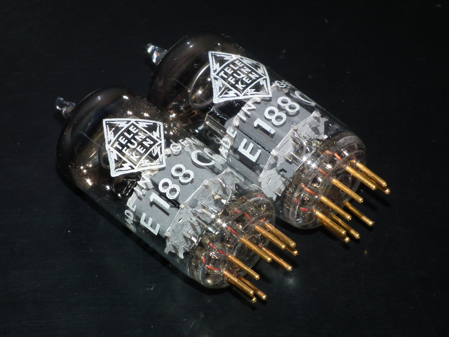 Platinum Matched Pair E188CC Telefunken 7308 DB The Same Codes NOS NIB