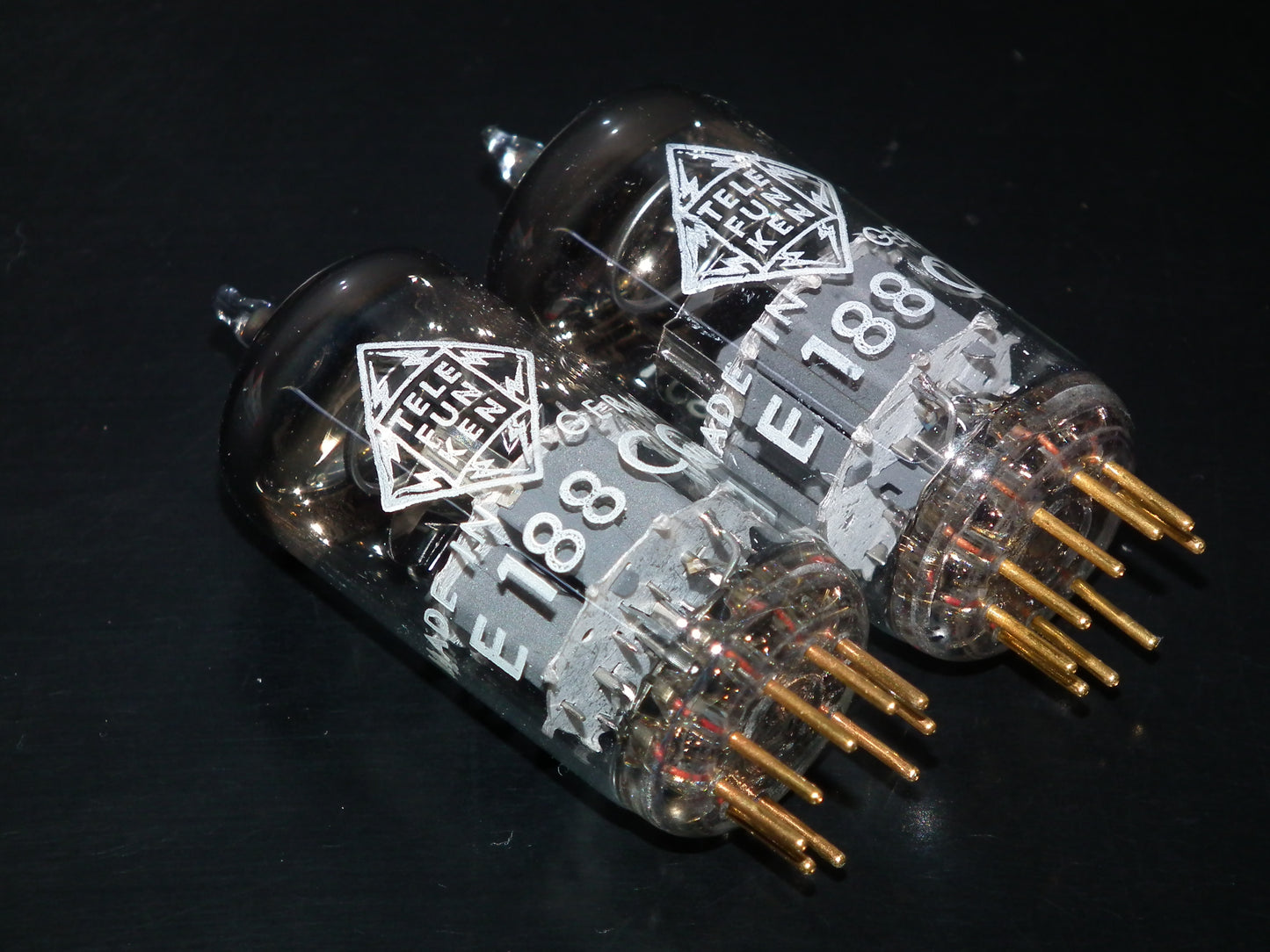 Platinum Matched Pair E188CC Telefunken 7308 DB The Same Codes NOS NIB