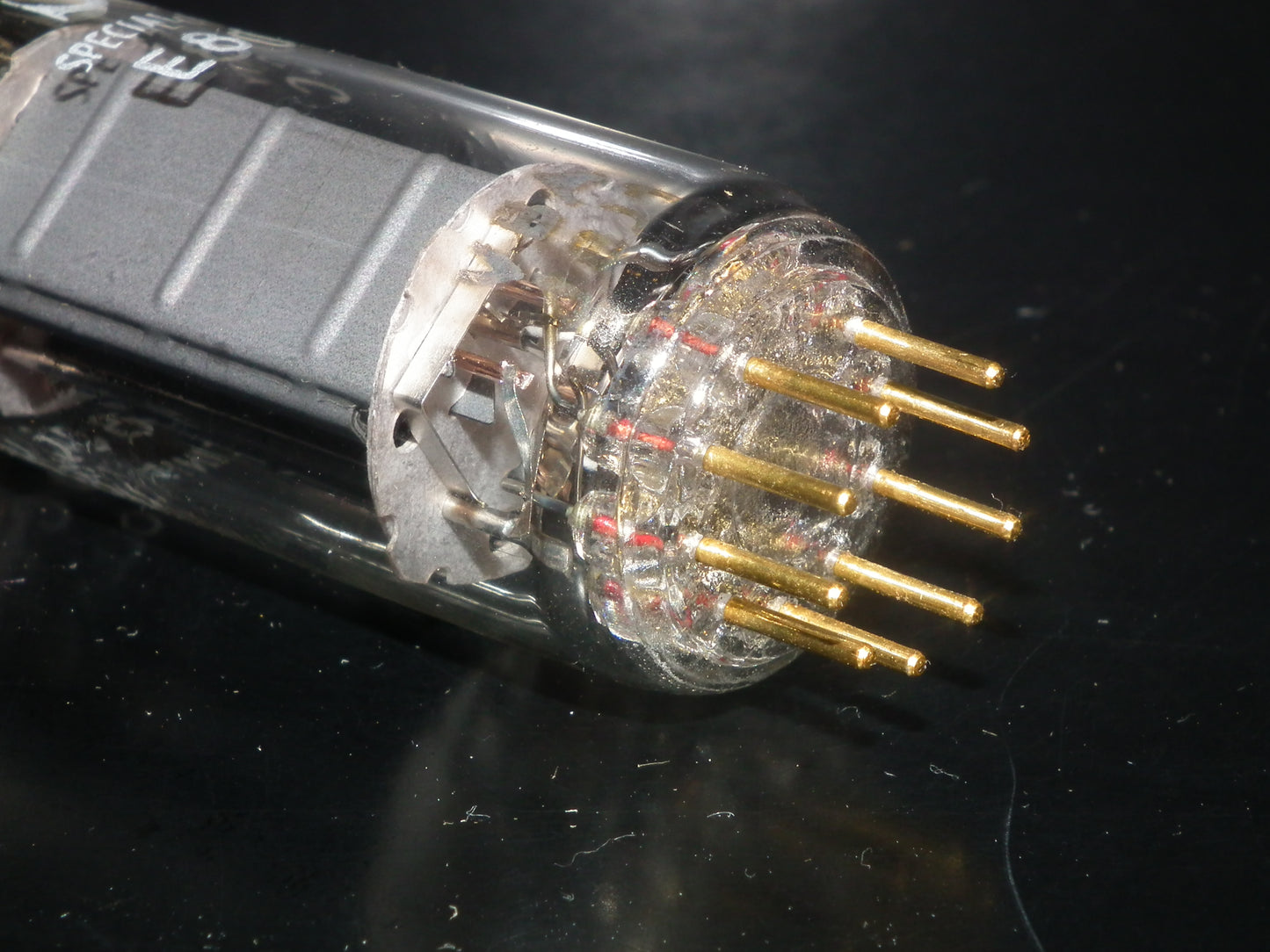 Philips E80CC 6085 NOS NIB Heerlen 60s Gold Pins VBA Codes