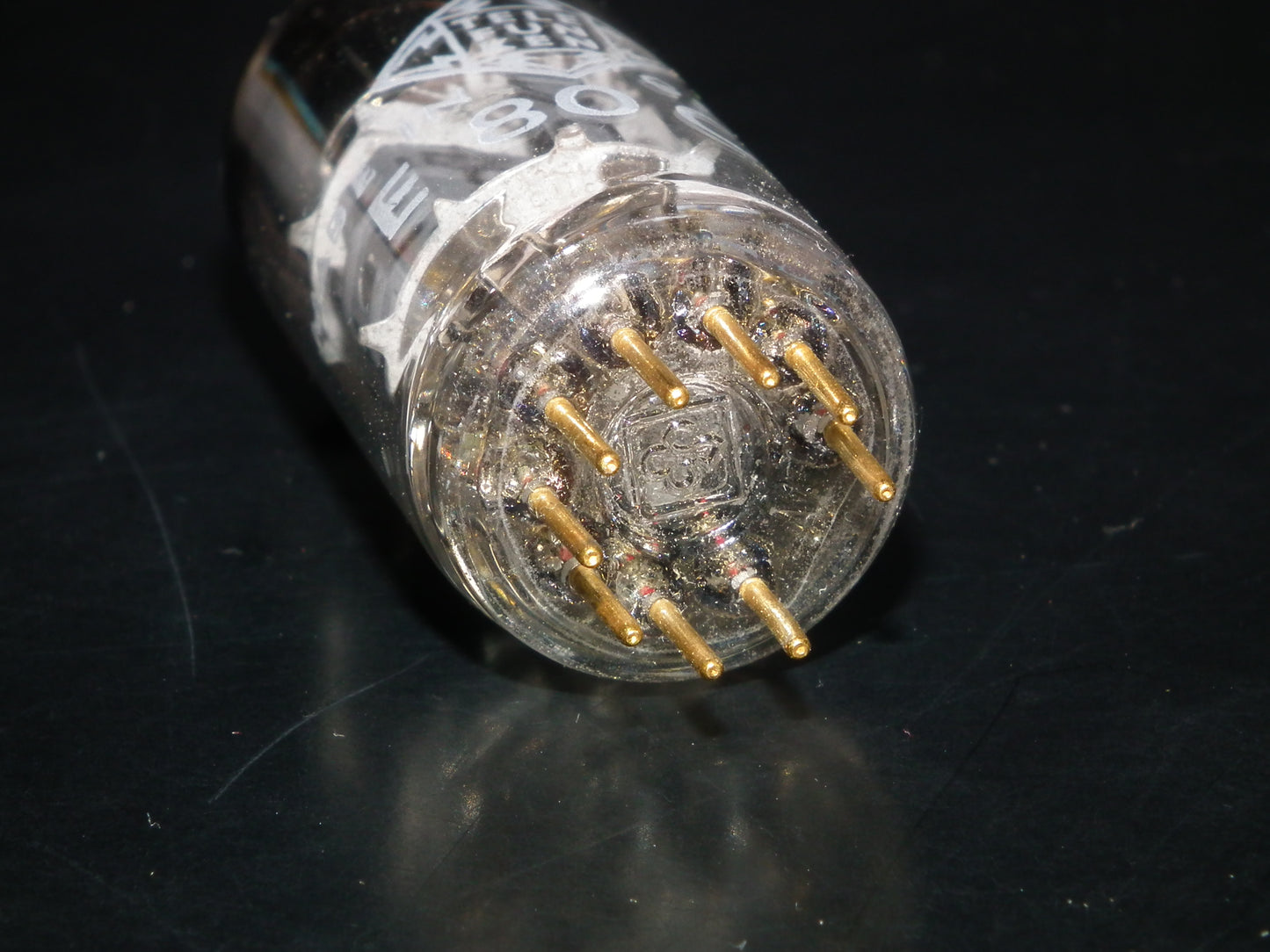 E80CF Telefunken 7643 NOS NIB Diamond Bottom Old Type