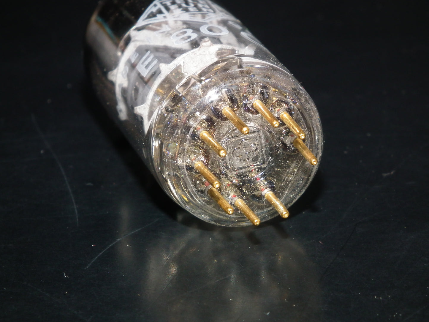 E80CF Telefunken 7643 NOS NIB Diamond Bottom Old Type