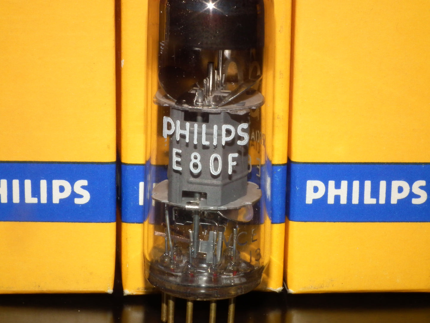 E80F Philips 6084 NOS NIB EF86 sub Heerlen Holland plant 1964