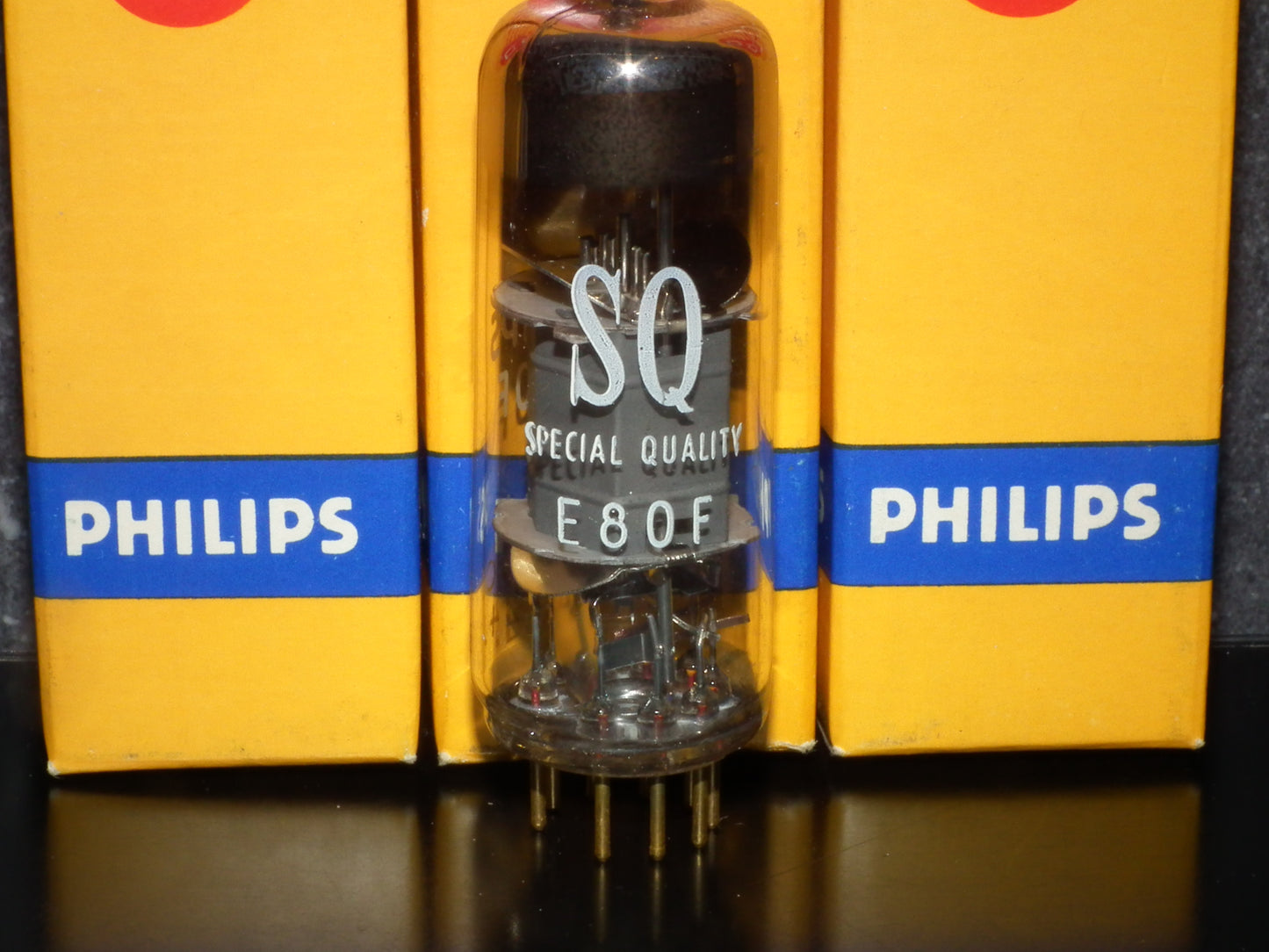 E80F Philips 6084 NOS NIB EF86 sub Heerlen Holland plant 1964