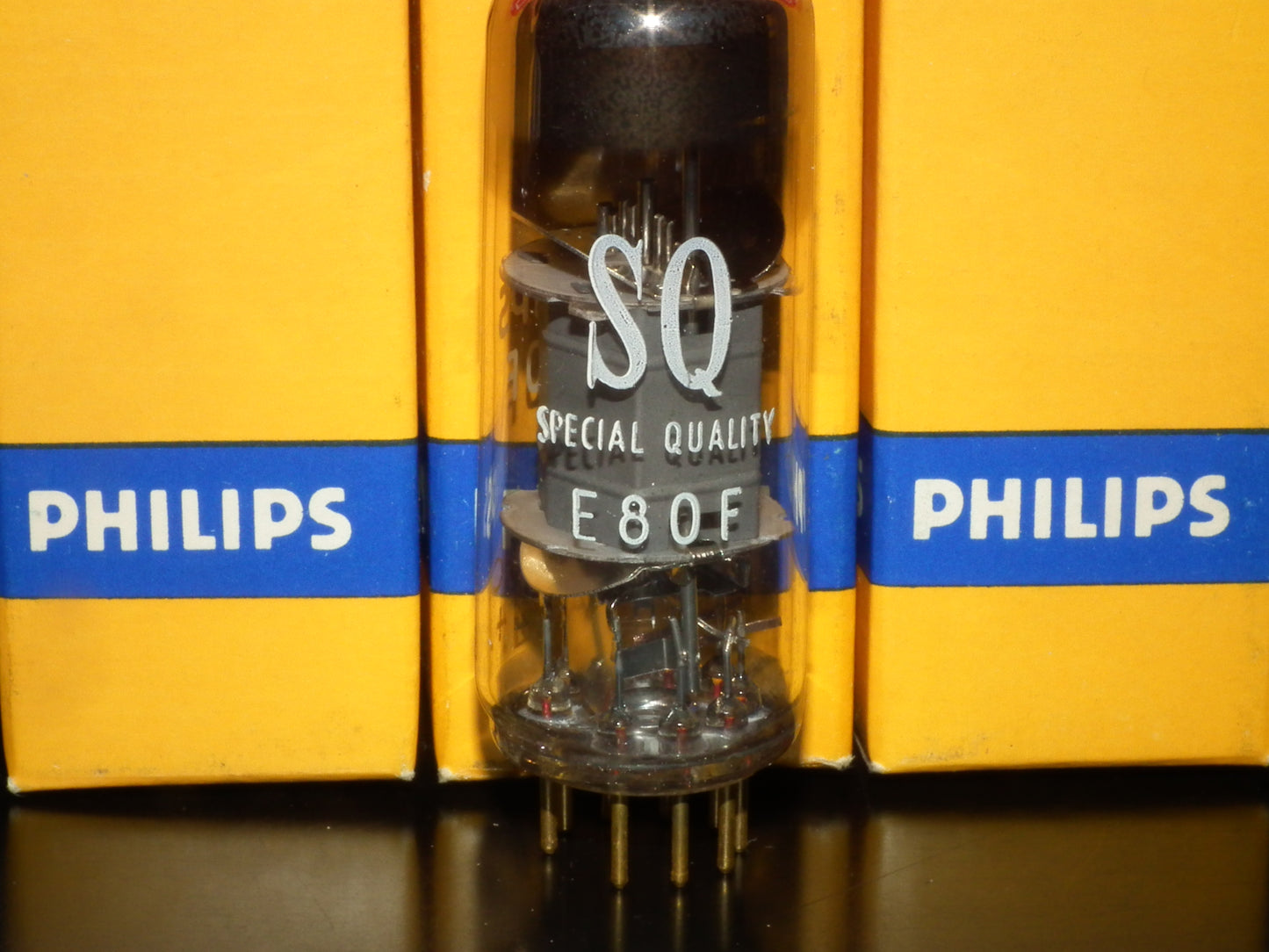 E80F Philips 6084 NOS NIB EF86 sub Heerlen Holland plant 1964