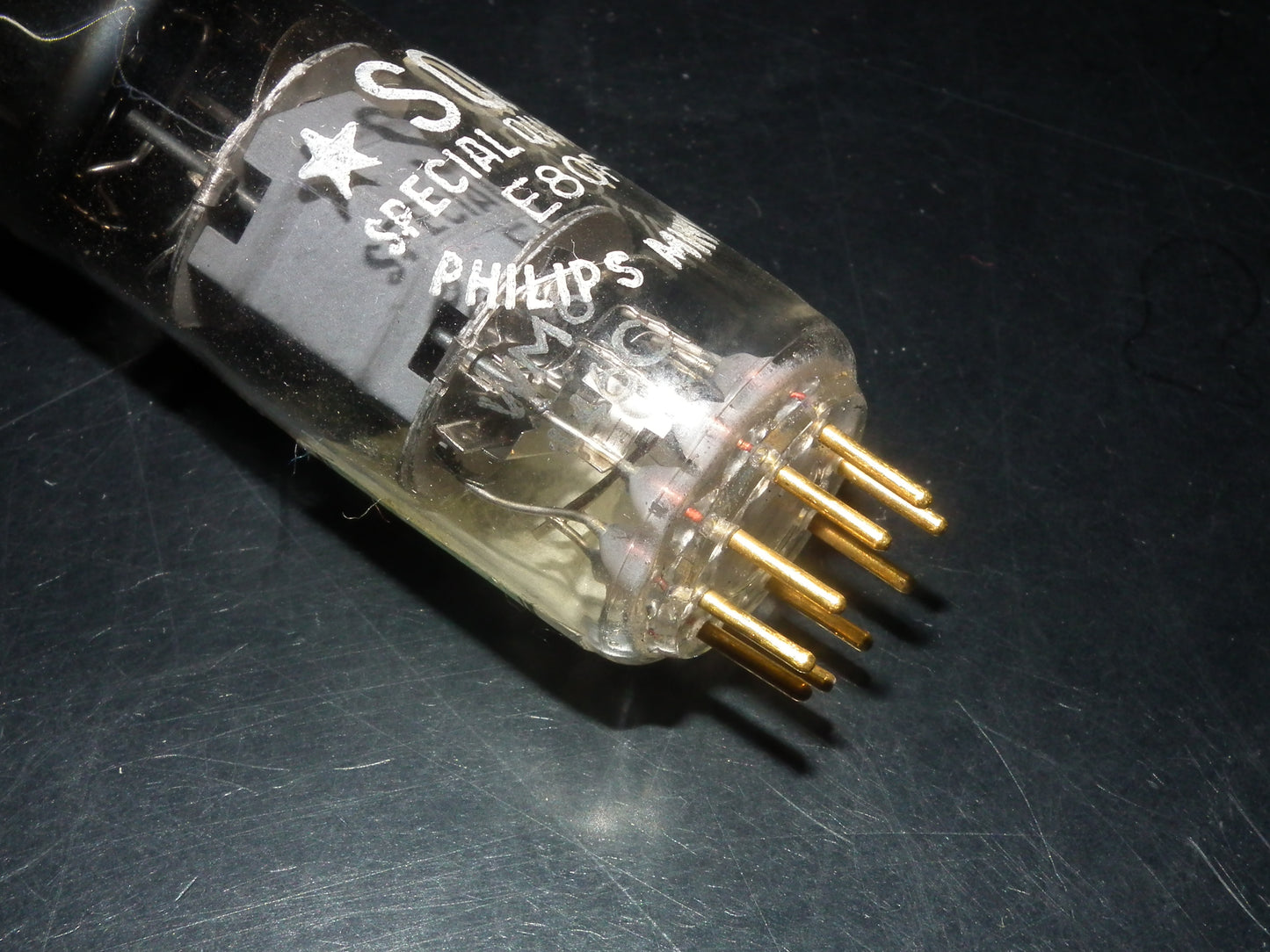 E80F Philips 6084 RARE D GETTER Pinched Waist Heerlen 1957 NOS