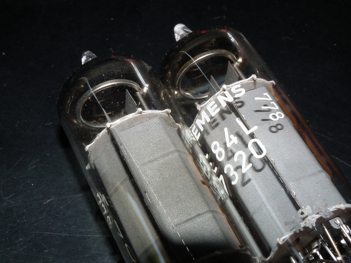 E84L 7320 Siemens Platinum Matched Pair NOS EL84 6BQ5