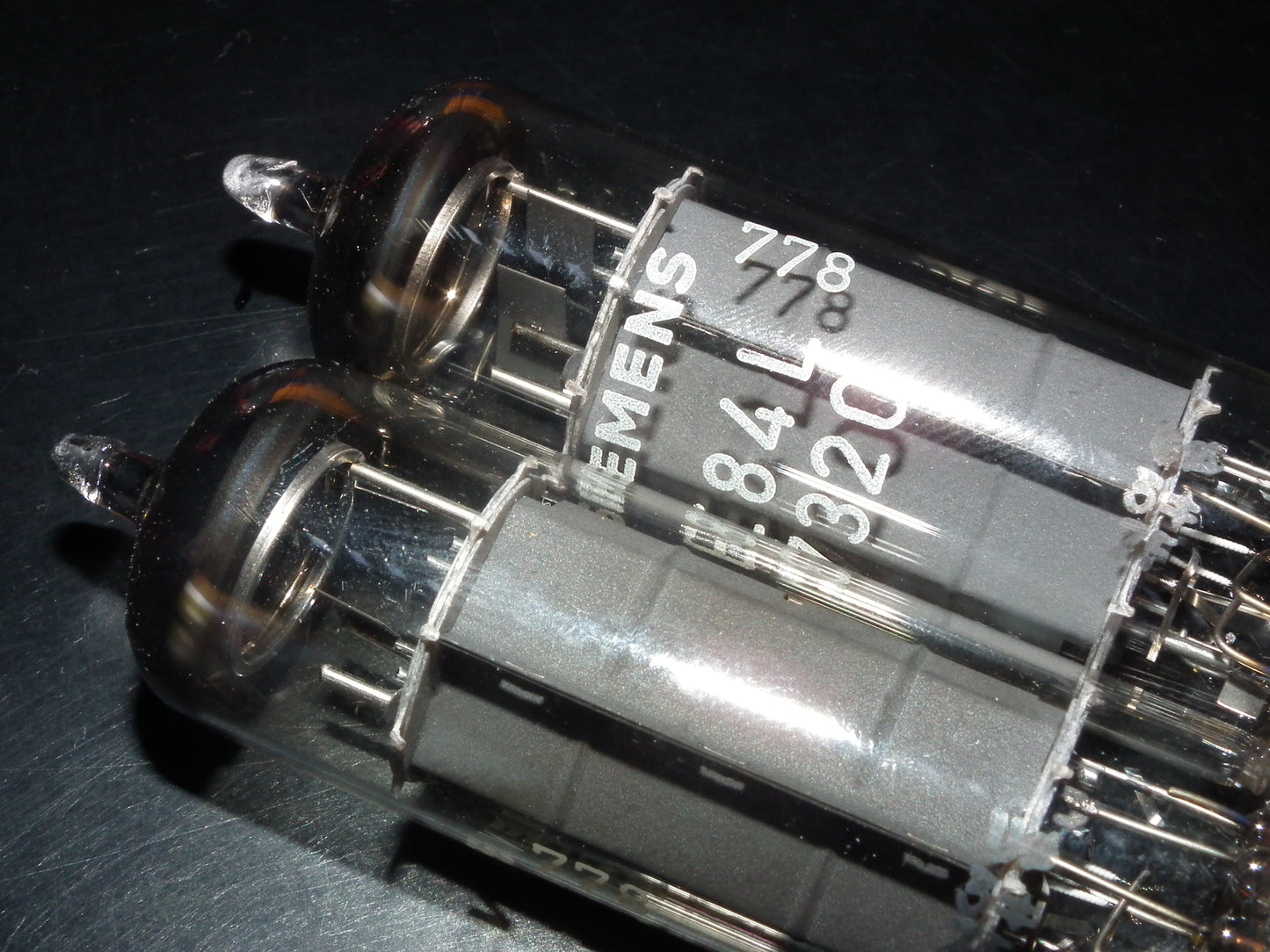 E84L 7320 Siemens Platinum Matched Pair NOS EL84 6BQ5