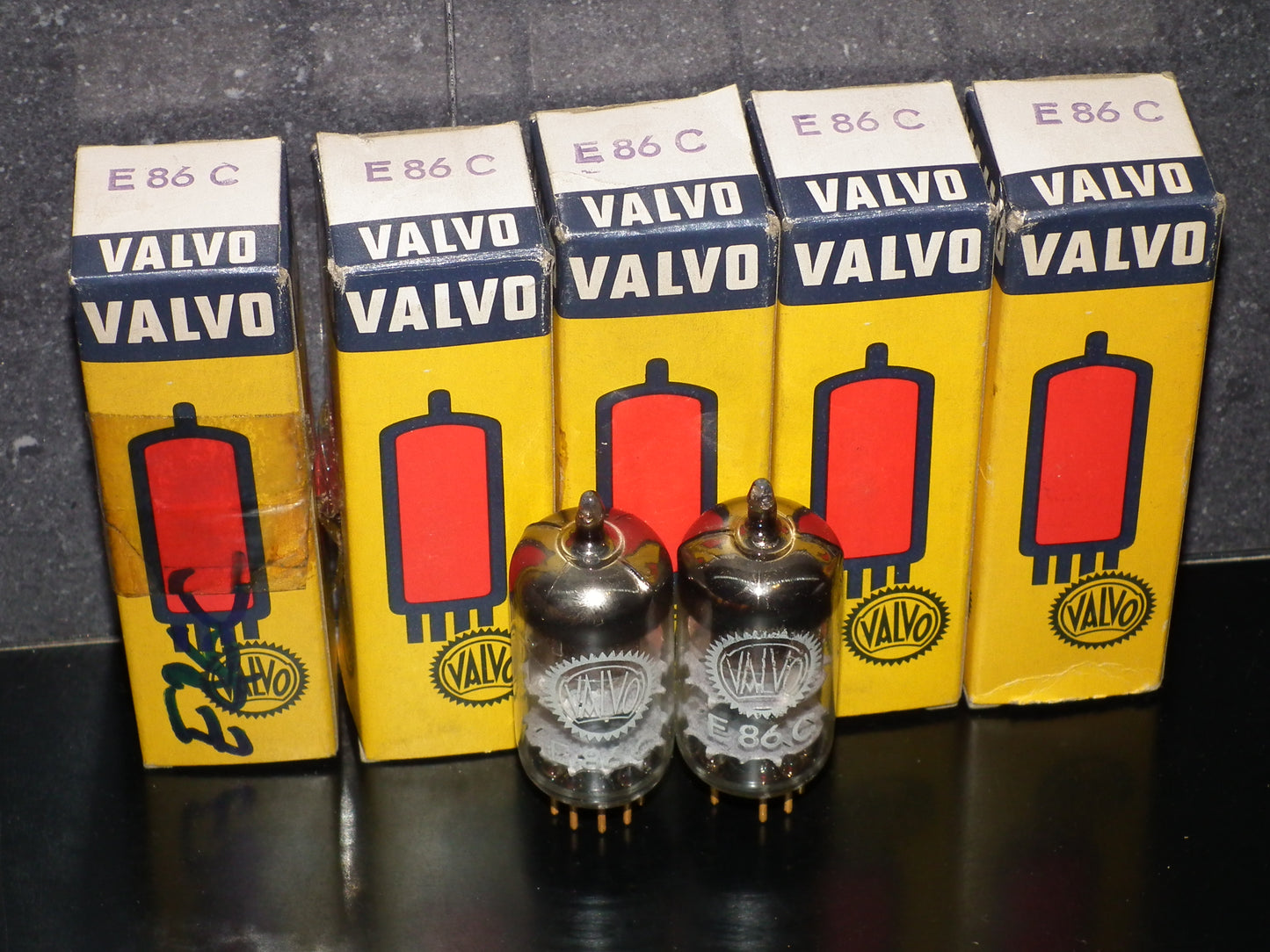 E86C Siemens Valvo EC806S Platinum Matched Pair NOS NIB Munich
