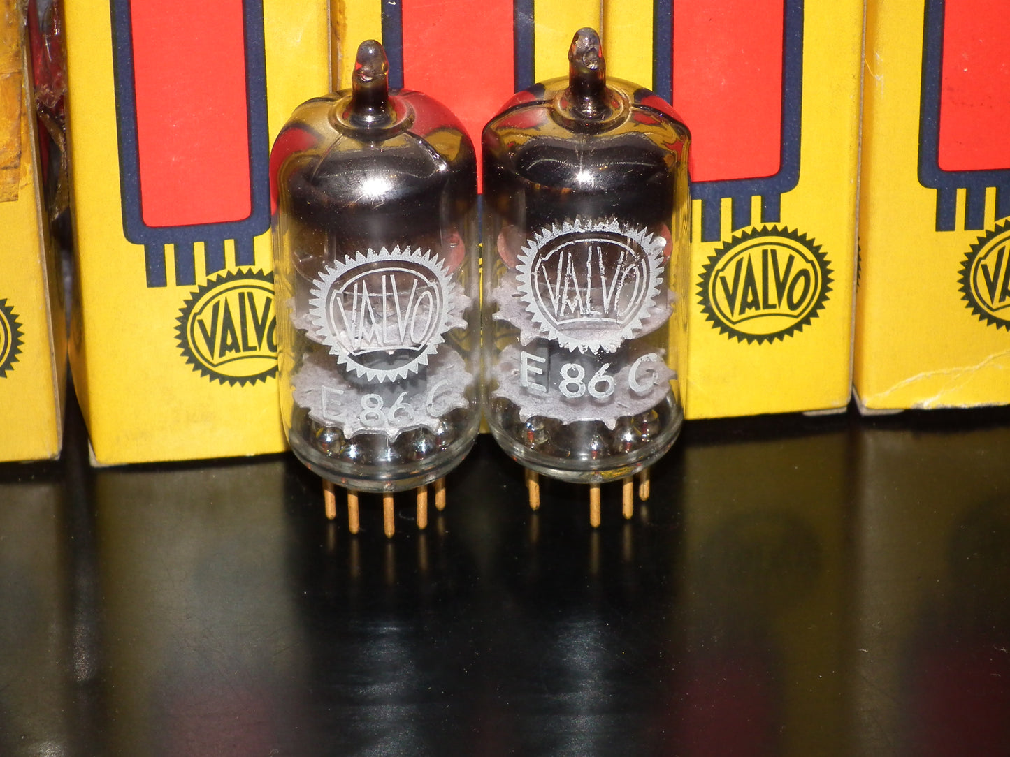 E86C Siemens Valvo EC806S Platinum Matched Pair NOS NIB Munich