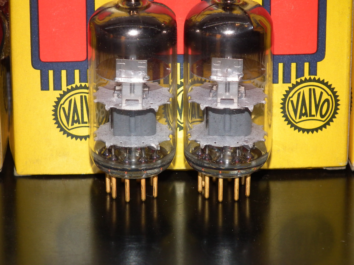 E86C Siemens Valvo EC806S Platinum Matched Pair NOS NIB Munich