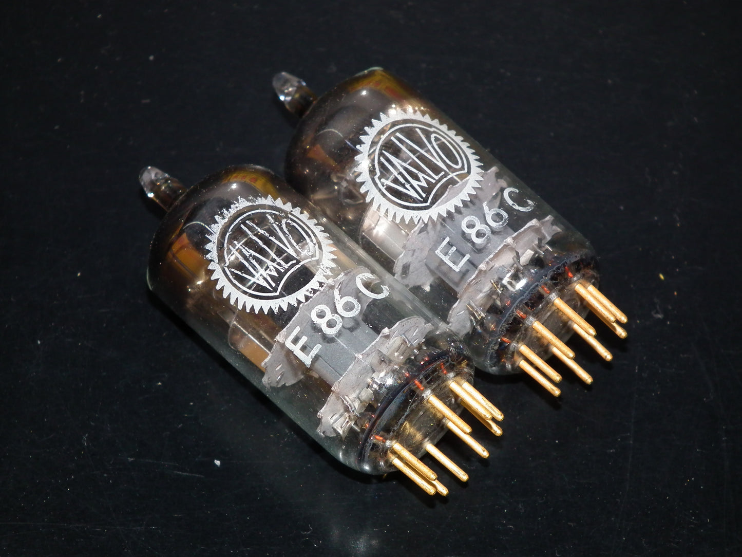 E86C Siemens Valvo EC806S Platinum Matched Pair NOS NIB Munich