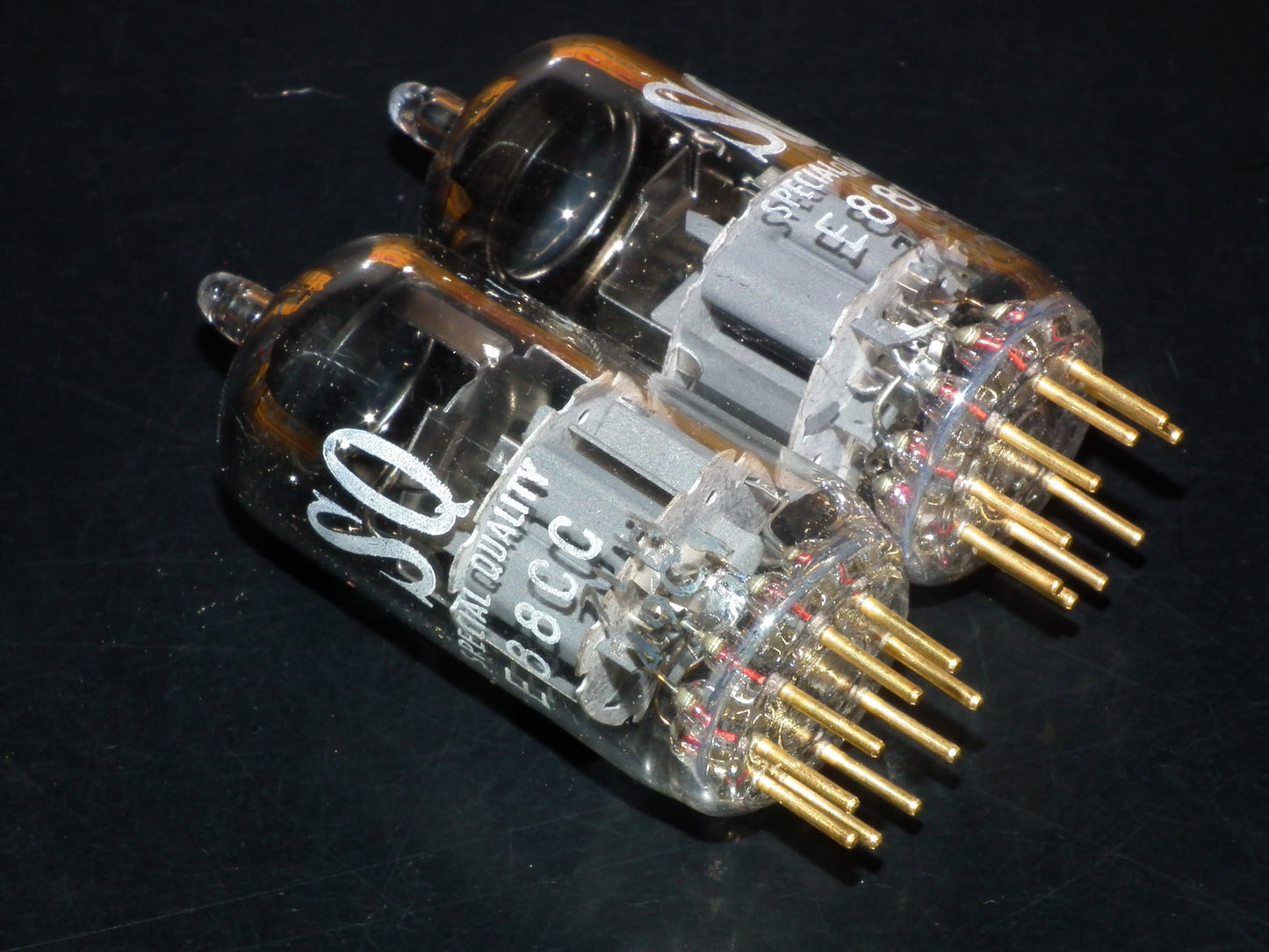 E88CC 6922 Philips Heerlen Holland 1969 Premium ECC88 6DJ8 NOS NIB Matched Pair