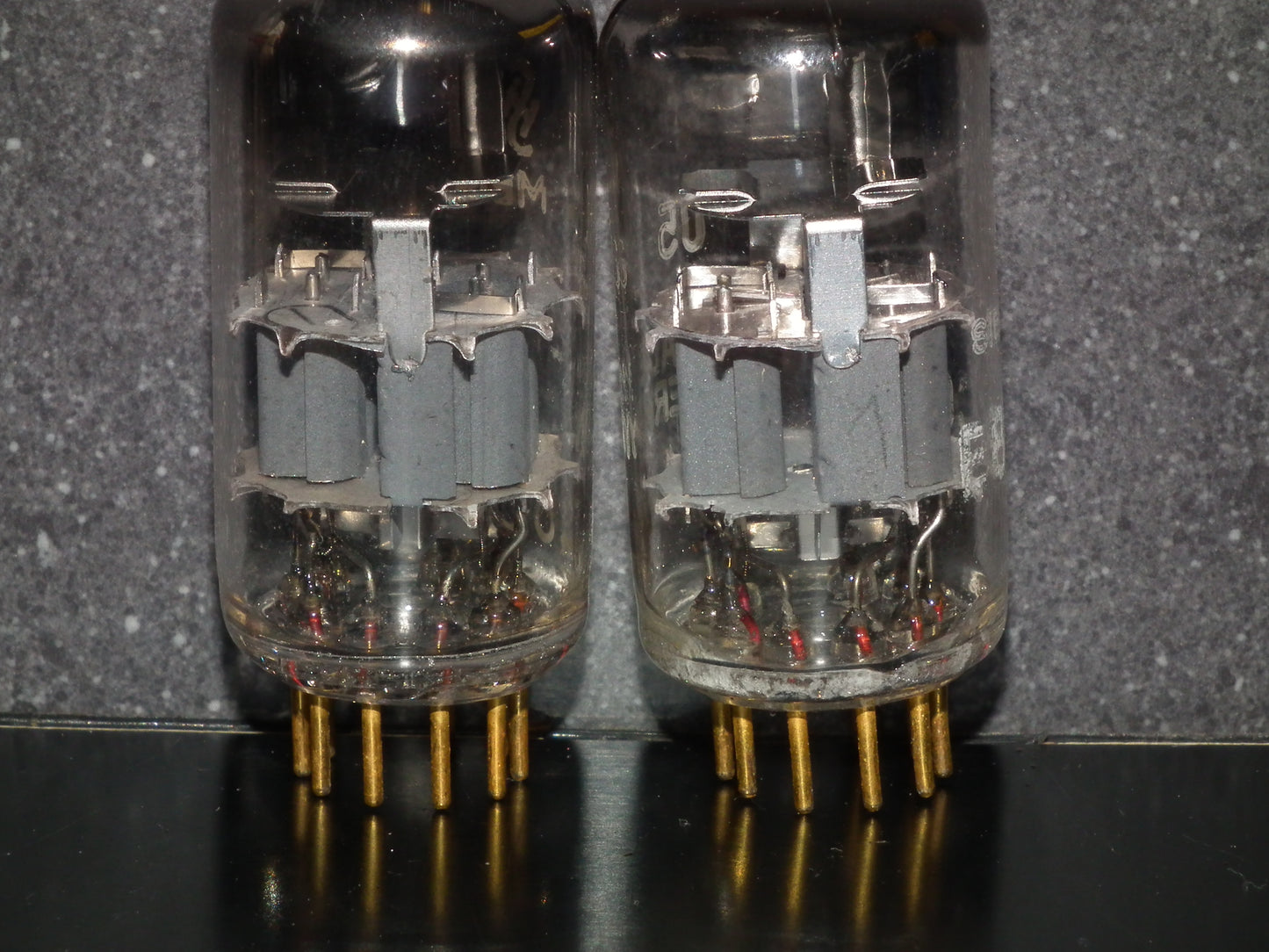 Siemens E88CC 6922 Matched Pair Used RARE GRAY SHIELD