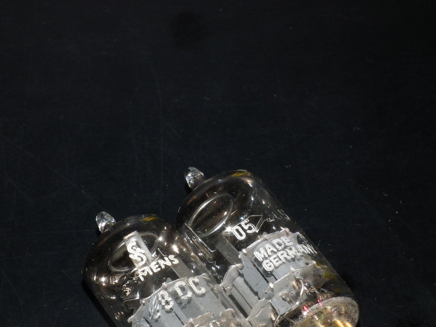 Siemens E88CC 6922 Matched Pair Used RARE GRAY SHIELD