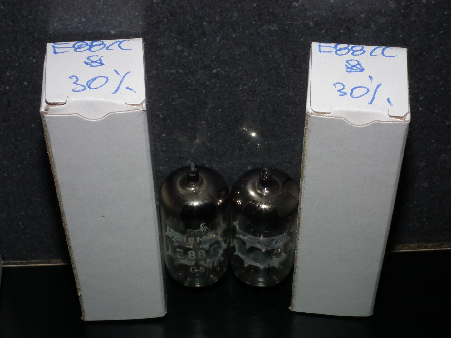 Siemens E88CC 6922 Used Tested 30% Pair (2 tubes)