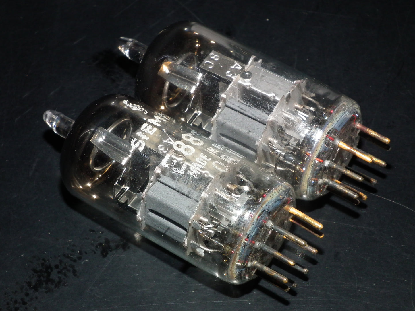 Siemens E88CC 6922 Used Tested 30% Pair (2 tubes)