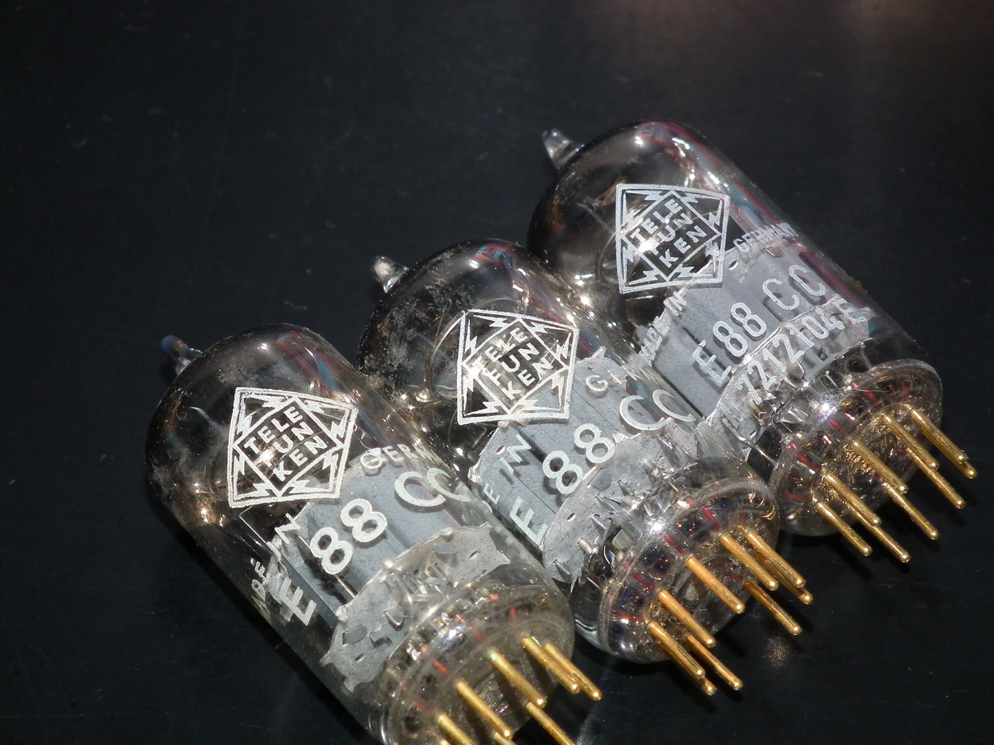 E88CC Telefunken 6922 Tested NOS 100% Diamond Bottom Ulm West Germany